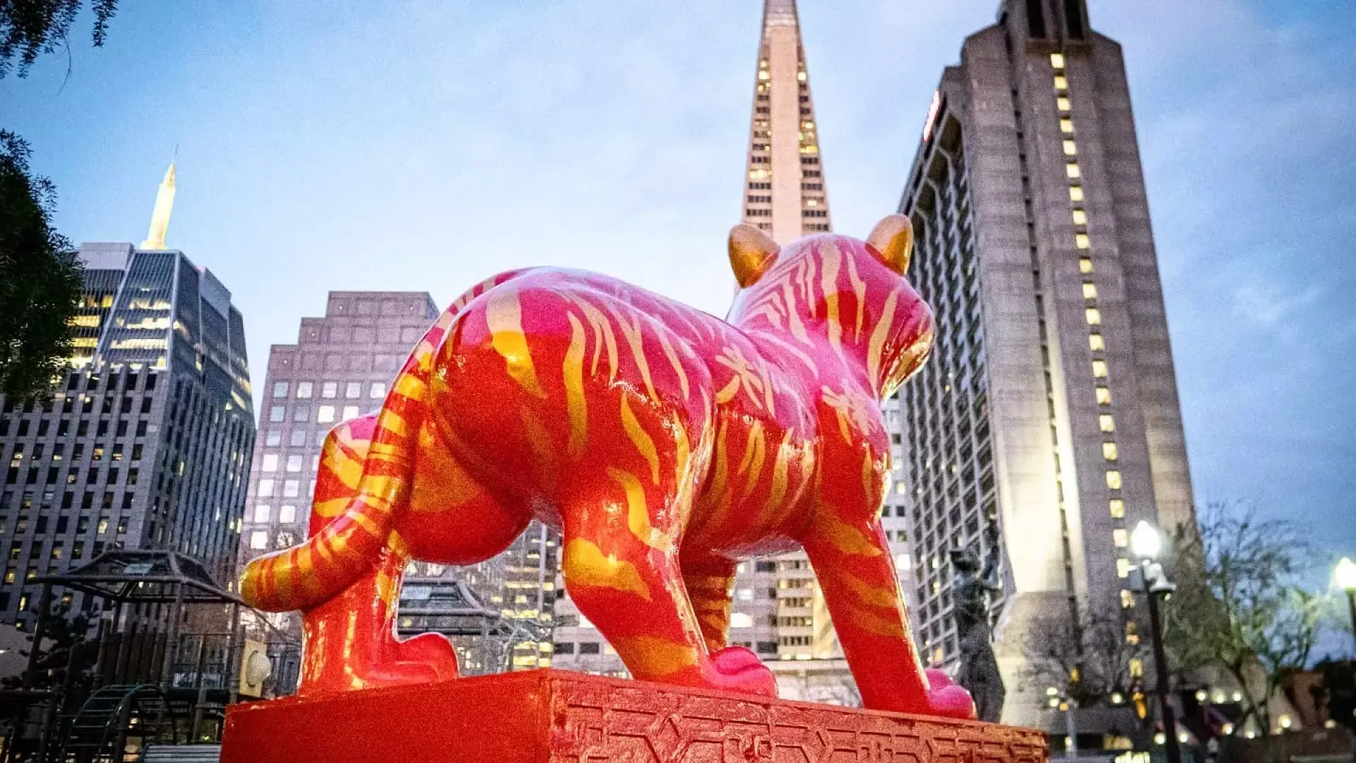 Year of the Tiger statue