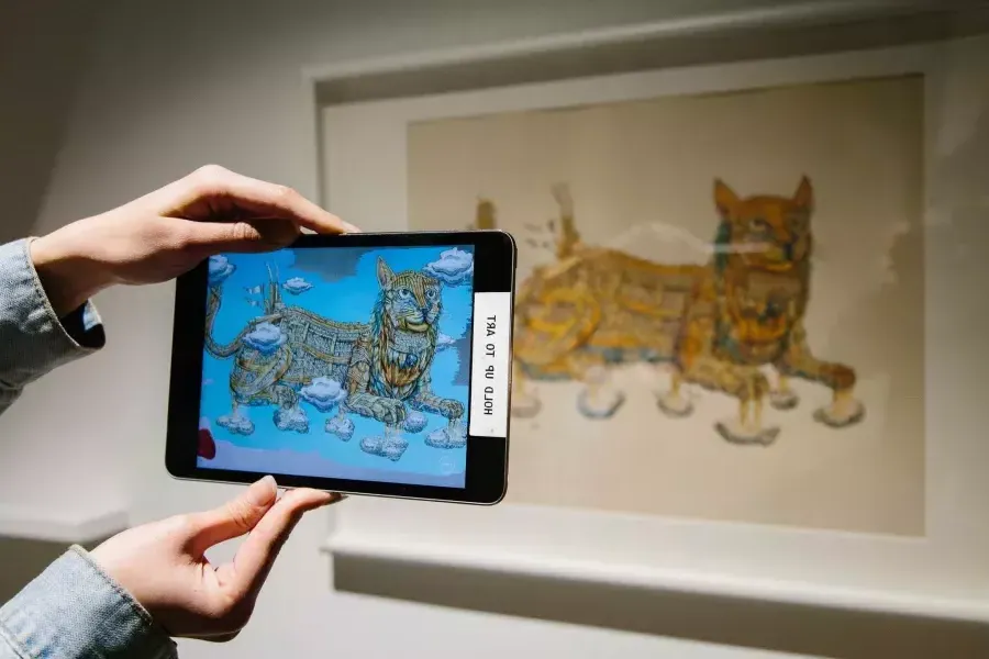 让iPad与艺术保持一致.