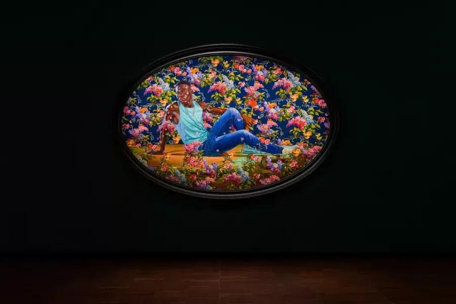 Kehinde Wiley The Wounded Achilles 