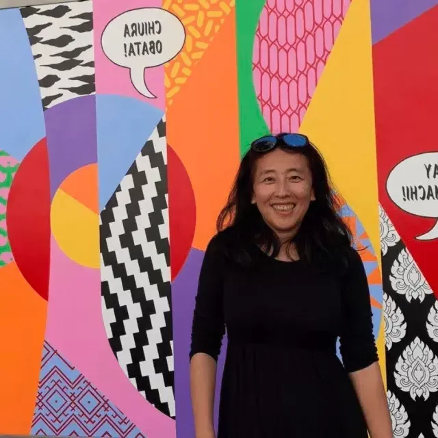 Abby Chen en el Museo de Arte Asiático